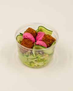 Falafel-hummus salaatti (10kpl)